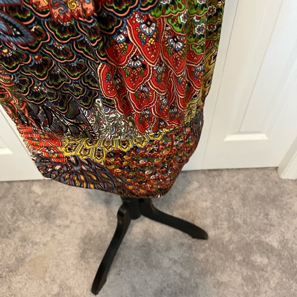 Joseph Ribkoff size 10 Sleeveless Halter Printed Party Top - Picture 15 of 16